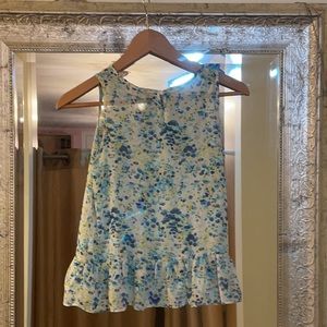 Soprano sheer printed floral top